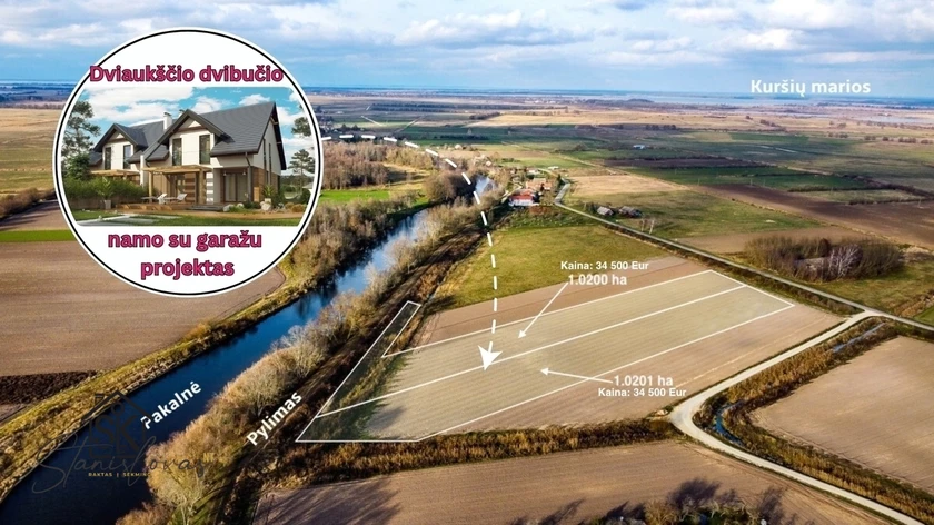 Sklypas prie Pakalnės upės - jūsų svajonių vieta