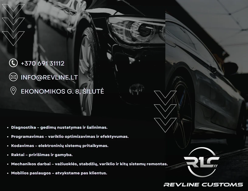  Profesionalus automobilių remontas – Patikima diagnostika ir programavimas