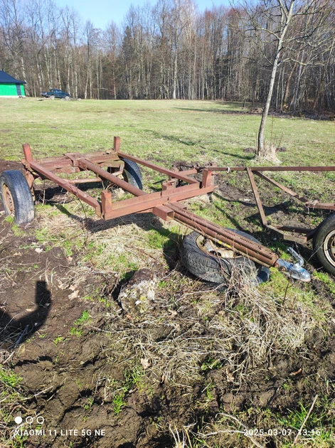  Rąstų priekaba - patikimas sprendimas medienai