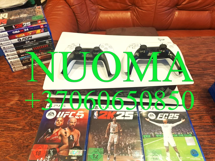  PS5 Blu-ray nuoma – patogus laikas 08.00-21.00, Klaipėda!