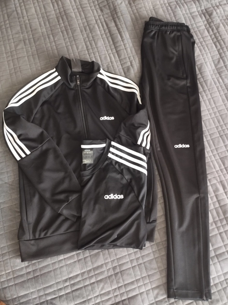  Sportinis komplektas adidas su maike, kelnių ir megztinio rinkinys