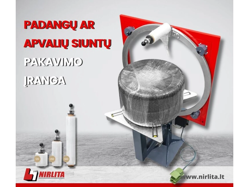  Supakuokite padangas per 12 sekundžių – greičiau nei bet kada!