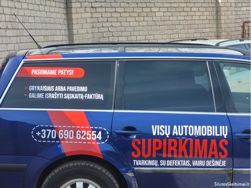  Supirkime jūsų auto/busą Šilutėje – tinka visi variantai!