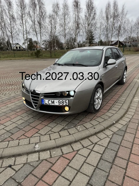  ALFA 159 UNIVERSALAS DYZELIS – NAUJOS DALYS IR PADANGOS