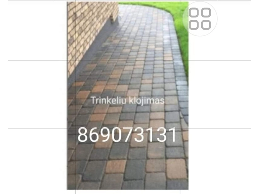  Kokybės trinkelės jūsų namams