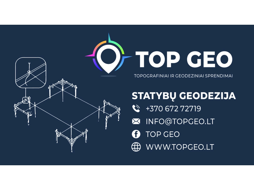  Tikslūs geodeziniai matavimai jūsų sklypui