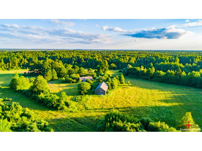  Parduodama sodyba su 7,5 ha žemės ir mišku!