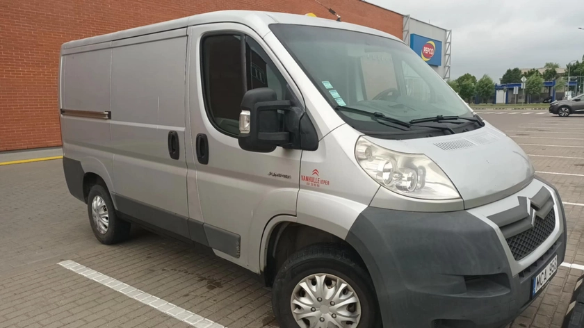  Patikimas Citroen Jumper dyzelinis mikroautobusas puikiai įrengtas ir tvarkingas