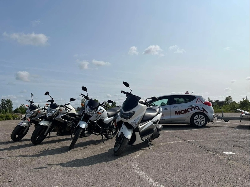  Vairuok motociklą nuo 16 metų – gauk A1 kategoriją Klaipėdoje!