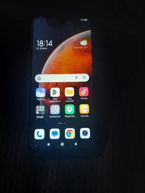  Xiaomi Redmi 9A 32Gb už 35 Eur - puiki būklė!