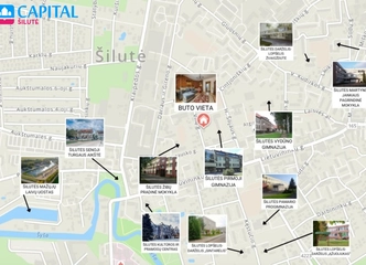 2 kamb. butas Šilutėje – idiliška vieta šeimai!