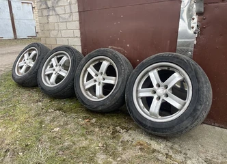 R17 ratlankiai Volkswagen 5x112 su padangomis tik 160 €