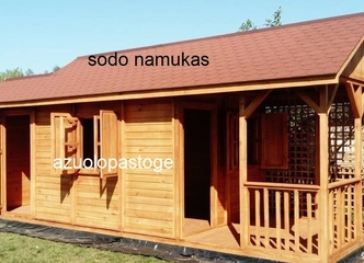 Terasos, sodo nameliai – kurti malonumui ir poilsiui!
