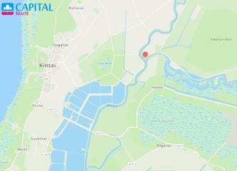 72 arų sklypas prie upės – tinka žemės ūkiui ir poilsiui