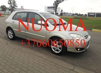 Peržiūrėti skelbimą - Toyota Corolla nuoma Šilutė, Klaipėda