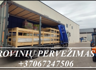 Krovinių pristatymas visoje Europoje