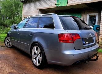 Audi A4 B7 universalas dyzelinas važiuoja ir veda techninė apžiūra pasibaigusi