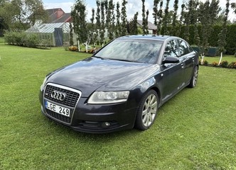 Audi A6 C6 2.0 TDI – S line, mechaninė, 2005 m. sedanas