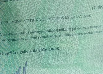 Dyzelinis sedanas su mechanine pavarų dėže laukia jūsų!