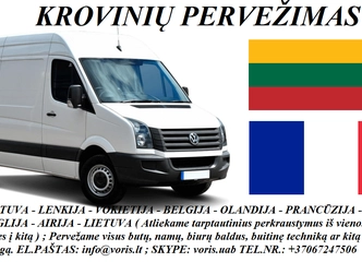 Automobilių ir temperatūrinių krovinių gabenimas