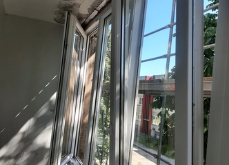 Plastikiniai langai su atverčiamos ir neatverčiamos dalimis, įsigyk dabar