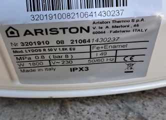 Naujas Ariston boileris už gerą kainą – užtikrinkite šilumą dabar!