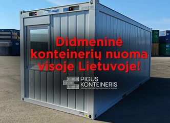Peržiūrėti skelbimą - Buitinių ir modulinių konteinerių nuoma