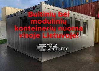 Peržiūrėti skelbimą - Buitinių Konteinerių Nuoma dideliais kiekiais