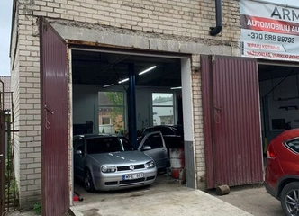 Tinkamos auto servizui, sandėliavimui ar gamybai