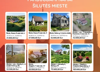 Peržiūrėti skelbimą - ✅ PARDUODAMI NAMAI ŠILUTĖJE IR APLINK JĄ✅ 