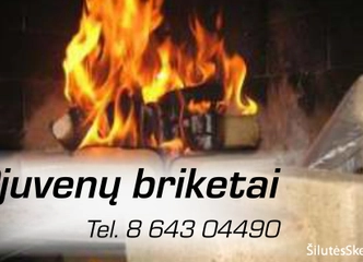 Peržiūrėti skelbimą - PJUVENŲ BRIKETAI