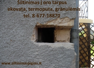 Šiltink namus su Ekovata – šilta ir sutaupyk!