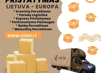Greitas pristatymas visoje Europoje