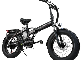 Pasiek greitį iki 45 km/h su Fat bike elektriniu dviračiu!