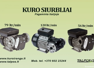 Kuro talpyklos ir įranga – garantija ir pristatymas