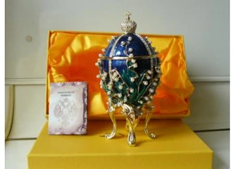 Peržiūrėti skelbimą - Garsios ,,FABERGE" firmos, dengti emale, kiaušinia