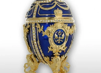 Unikalus FABERGE kiaušinis - nuostabi dėžutė su muzika!