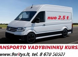 Gauk licenciją kroviniams vežti – pasiruošk su „9 sritys“