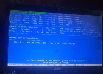 Gera būklės Hynix DDR3 1GB RAM – greitis ir patikimumas