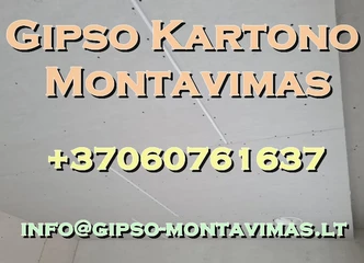 Gipso kartono montavimas pagal KNAUF: profesionaliai ir greitai!