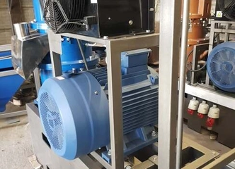 Granuliatorius su galingu varikliu iki 45 kW