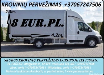 Greitas krovinių pervežimas Europoje