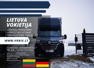 Greitas krovinių pervežimas Lietuva-Vokietija