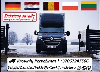 Greitos ir patikimos pervežimo paslaugos Lietuva–Berlynas