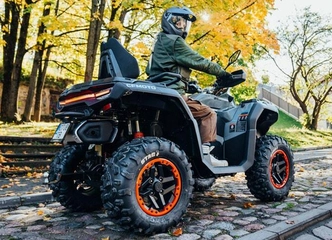 Išbandyk CFORCE 850 Touring – 17% mažesnis apsisukimo kampas