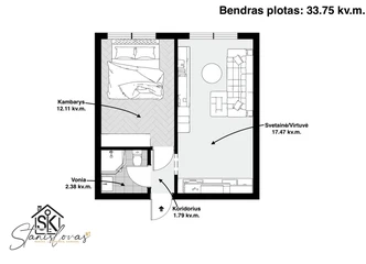 IŠNUOMOJAMAS JAUKUS BUTAS ŠILUTĖJE - GYVENK ČIA!