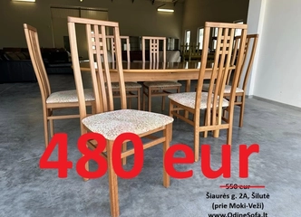 Išskirtiniai baldai iš Vokietijos – tik pas mus!