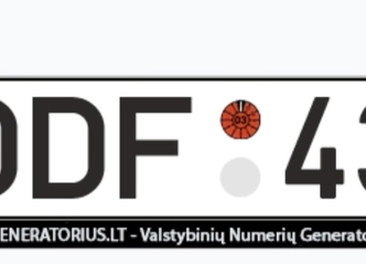 Perkame numerius su Lietuvos vėliava – patogus mokėjimas