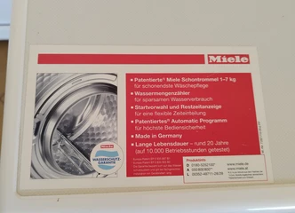 Skalbimo mašina Miele 7 kg - Vokietijos kokybė pas jus namuose!