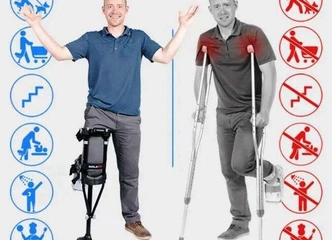 IWalk 3.0 ramentas be rankų jėgos – patogus ir inovatyvus